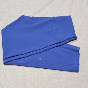 Lululemon Athletica Wunder Train 25” Wild Indigo High-Rise Leggings size 8